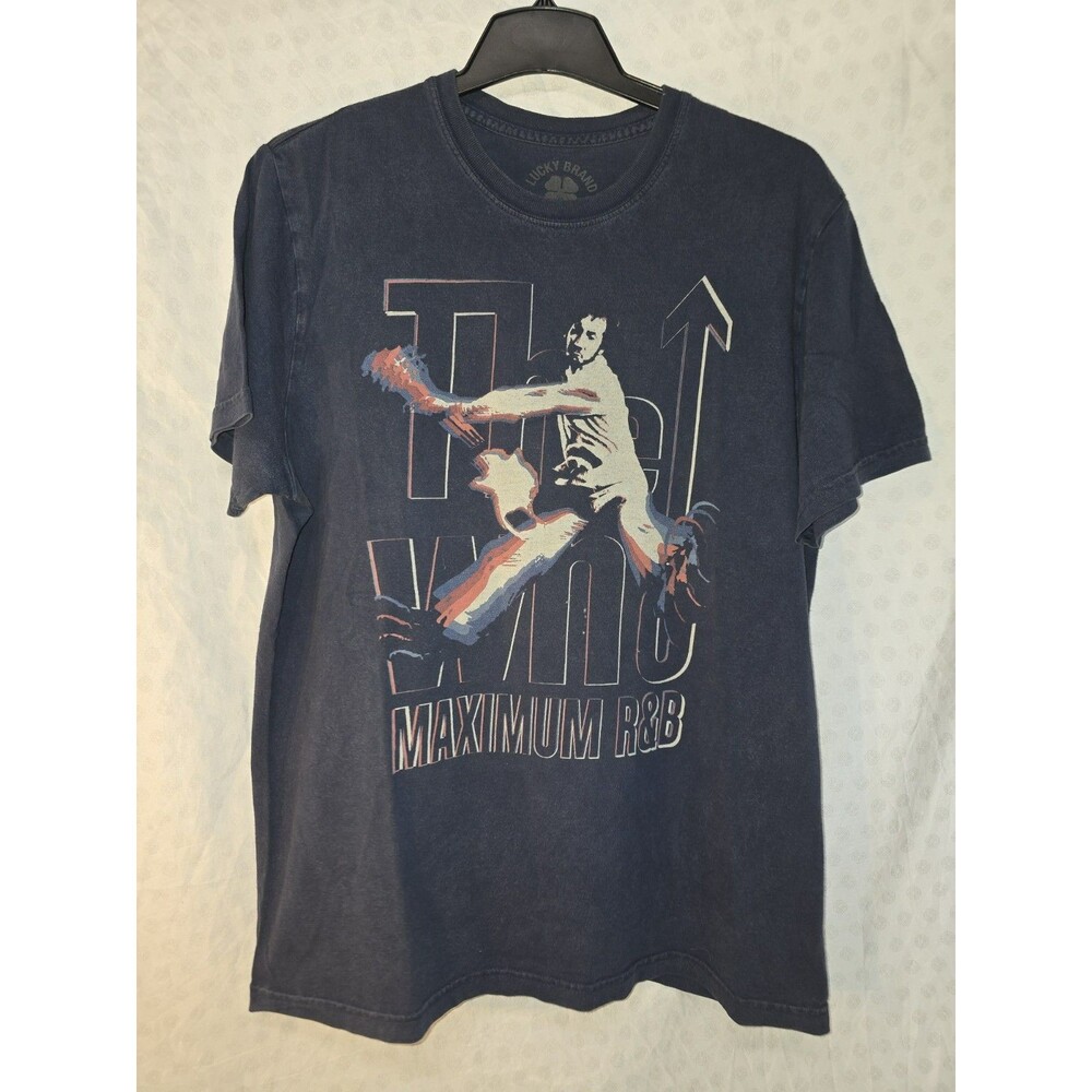 The Who Maximum R&B Band Shirt Pete Townsend, Size L
